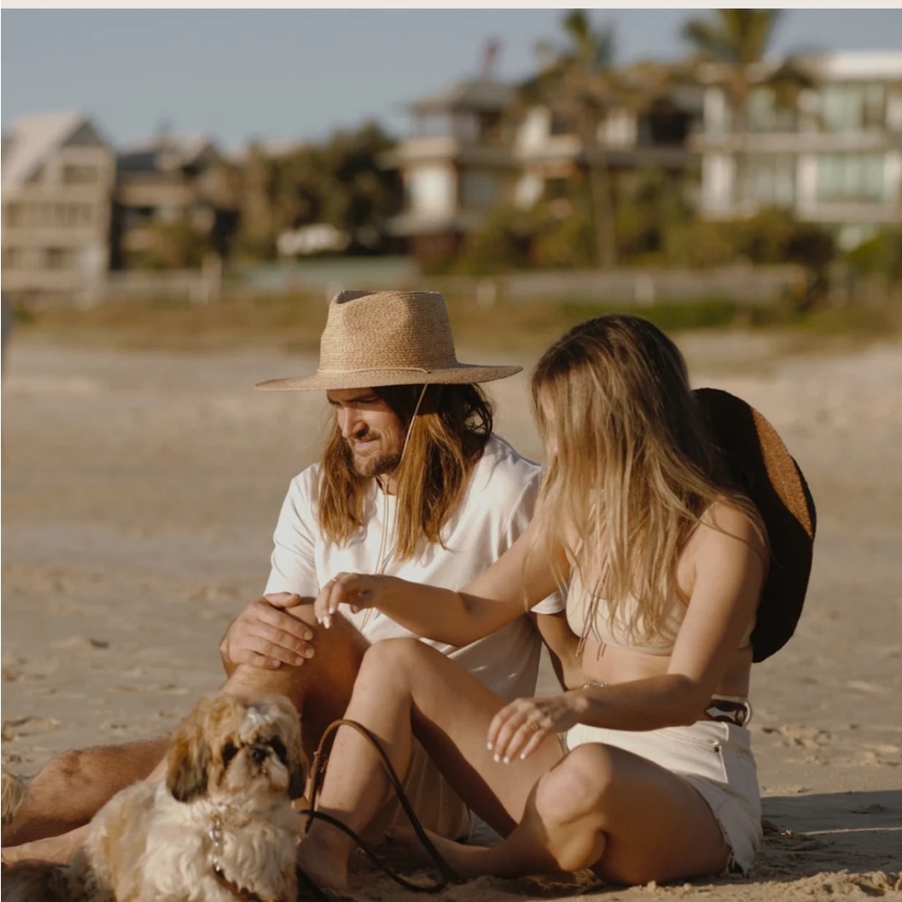 Will + Bear Austin Sand | Raffia Straw Sun Hat - Picture 5 of 10